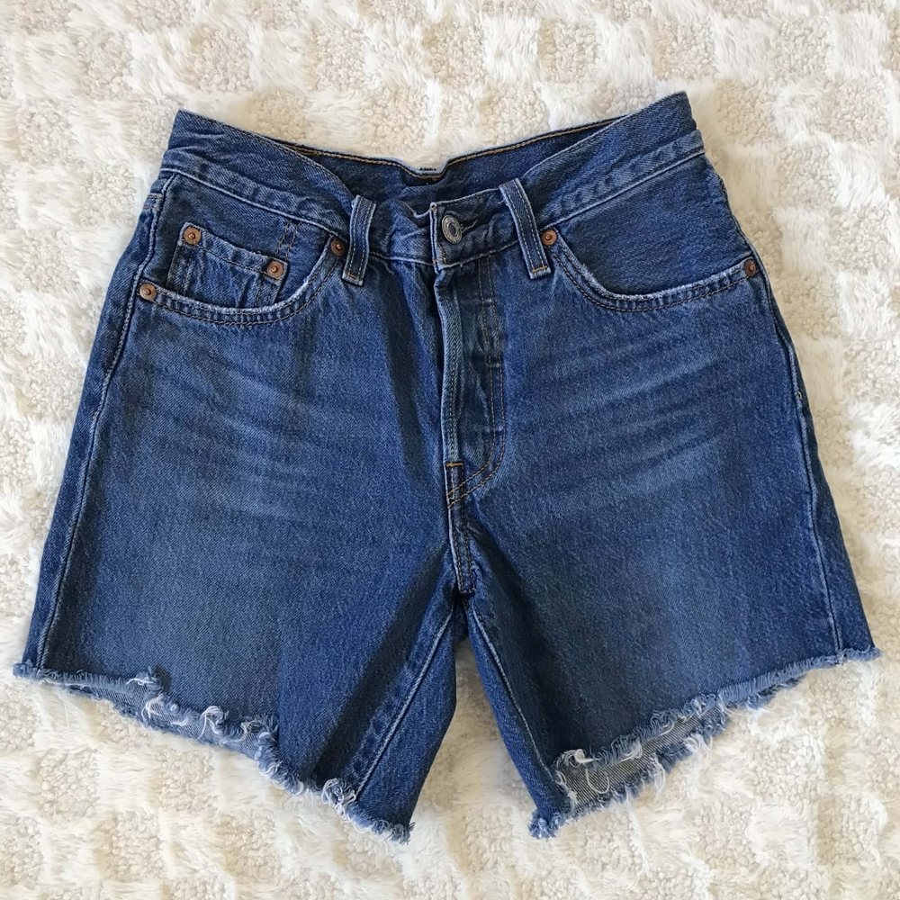 Levi's Women's Blue Jean Shorts